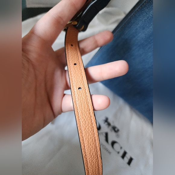 ✨️NWOT✨️ Coach Charlie Denim 2Way Carryall & Coach Dust Bag, 2018 - Picture 3 of 14